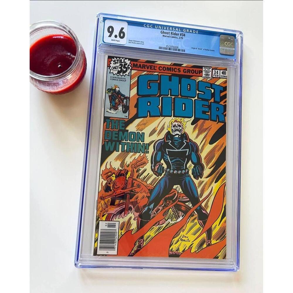 GHOST RIDER #34 CGC 9.6 (1979) - Collector's vintage comic book Marvel